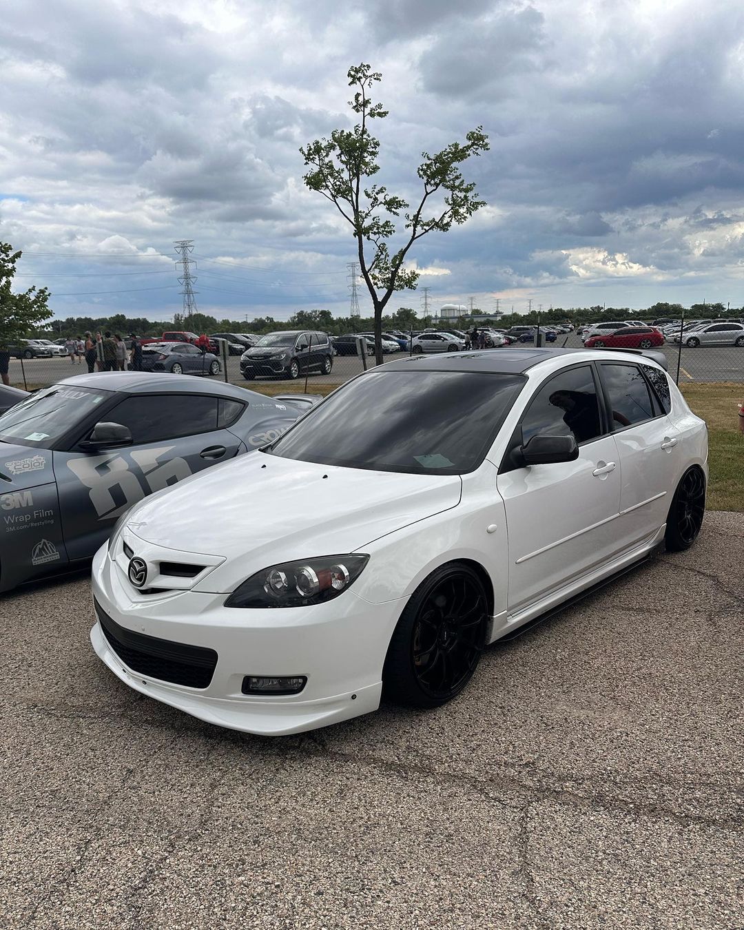 2007-2009 Mazda 3 Hatchback Front Lip - Elite Style Garage