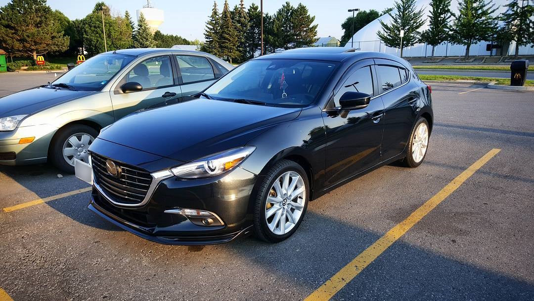 2017-2018 Mazda 3 Front Lip - Elite Style Garage
