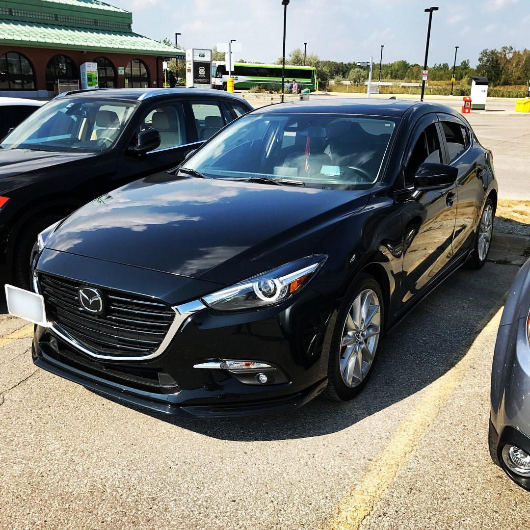 2017-2018 Mazda 3 Front Lip - Elite Style Garage
