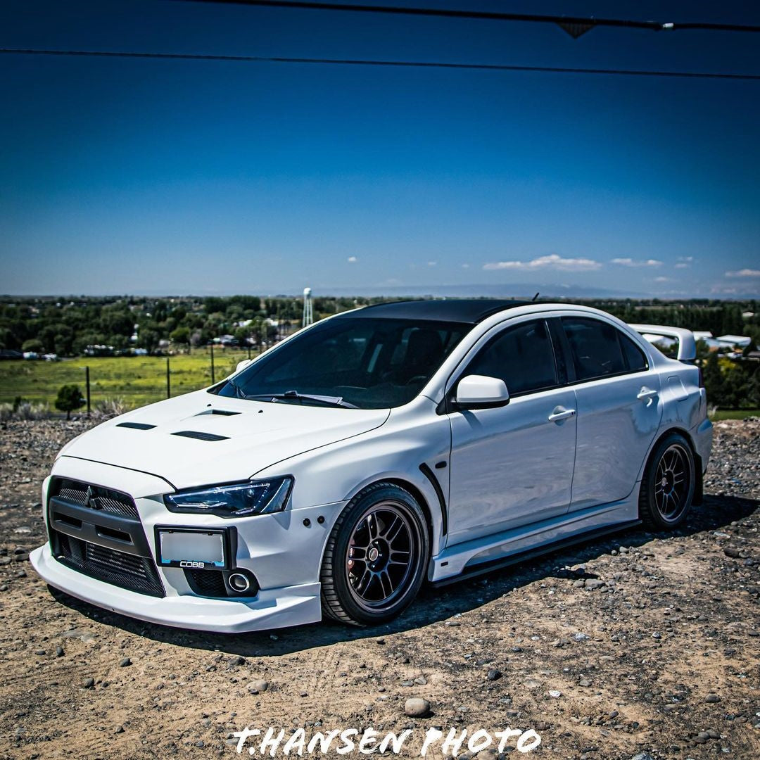 Mitsubishi Lip Kits for the Evo 8, 9, 10, and more. We offer a variety of lip kits whether you have an Evo 8, 9, X, etc.