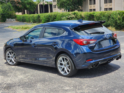 2017-2018 Mazda 3 Hatchback Rear Diffuser - Elite Style Garage