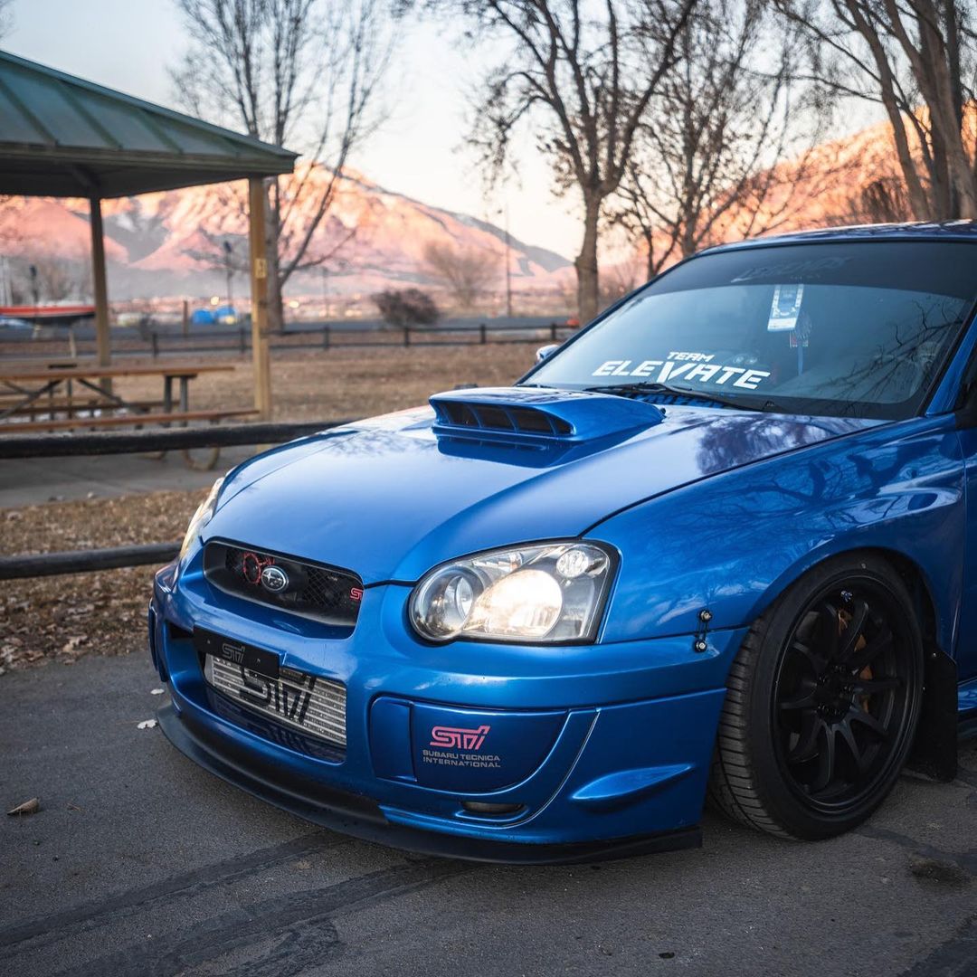 2004-2005 Subaru Impreza WRX STI Front Lip