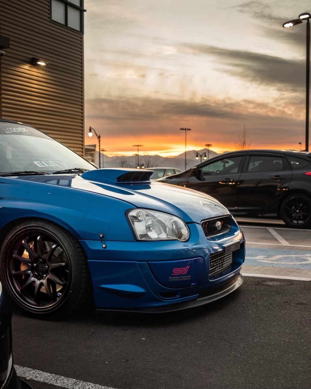2004-2005 Subaru Impreza WRX STI Front Lip