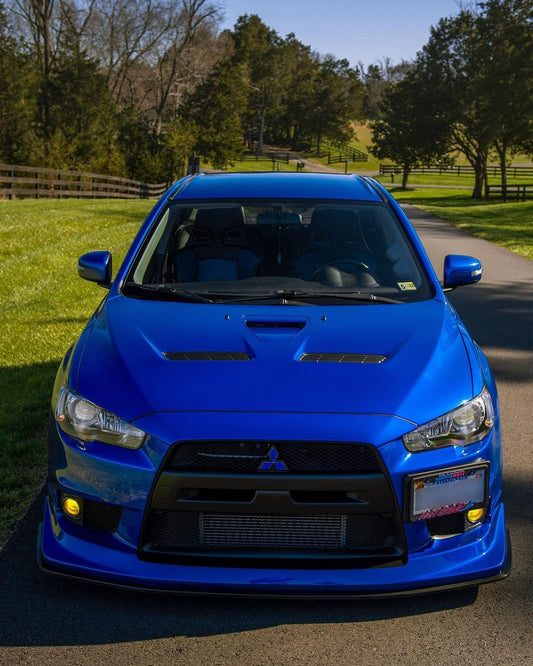 2008-2015 Mitsubishi Evolution 10 Front Splitter - Elite Style Garage