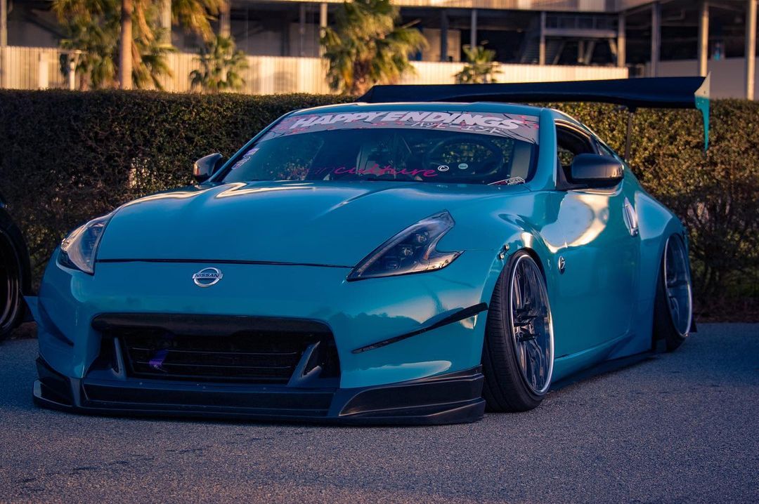 2009-2012 Nissan 370Z Front Lip Large - Elite Style Garage