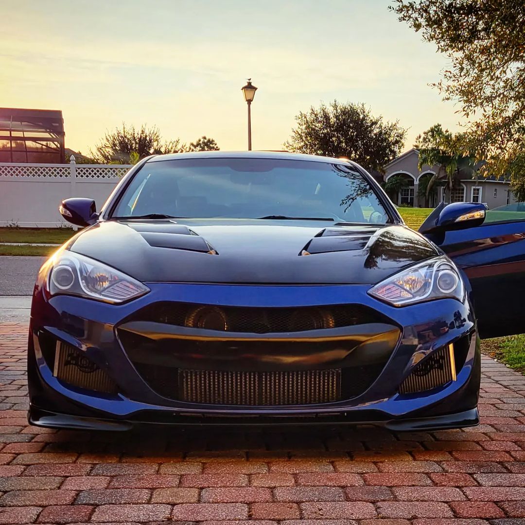 2013-2016 Hyundai Genesis Coupe Front Lip - Elite Style Garage