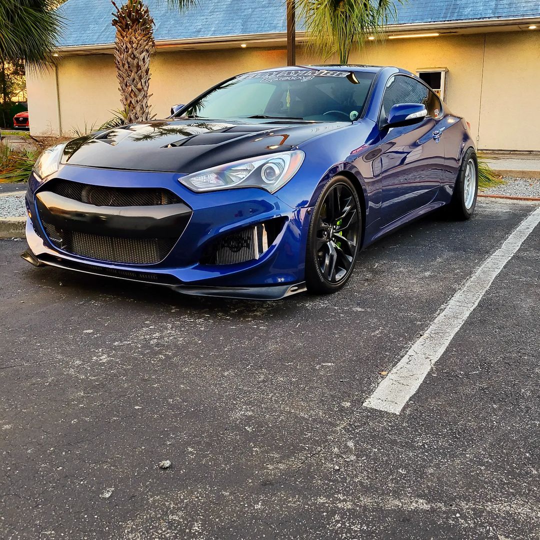 2013-2016 Hyundai Genesis Coupe Front Lip - Elite Style Garage