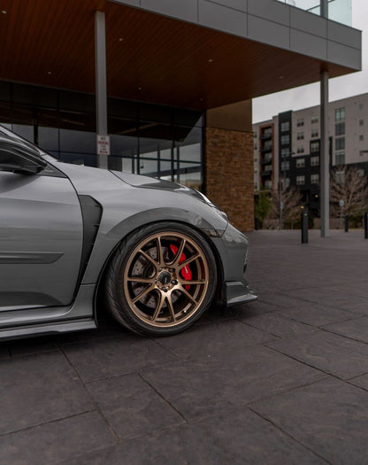 2017-2021 Honda Civic Type R Side Skirts - Elite Style Garage