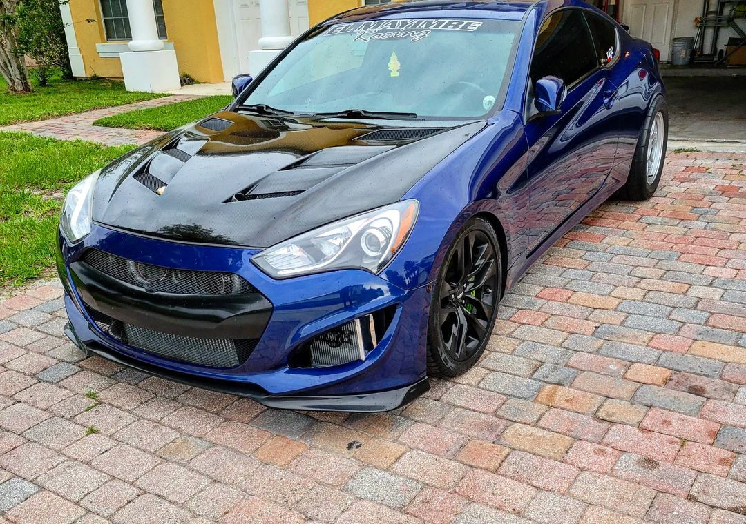 2013-2016 Hyundai Genesis Coupe Front Lip - Elite Style Garage