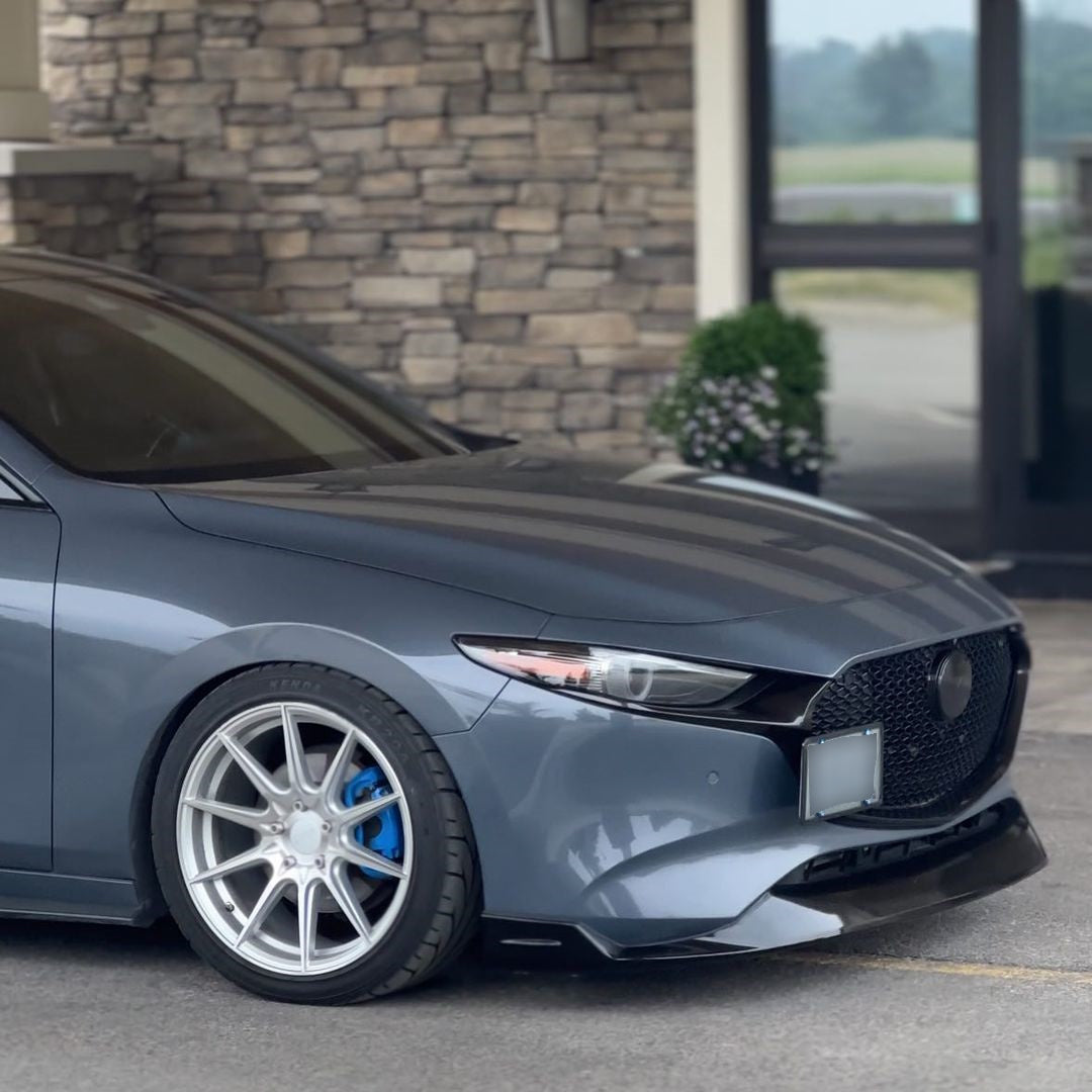 2019-2022 Mazda 3 Hatchback Front Lip - Elite Style Garage