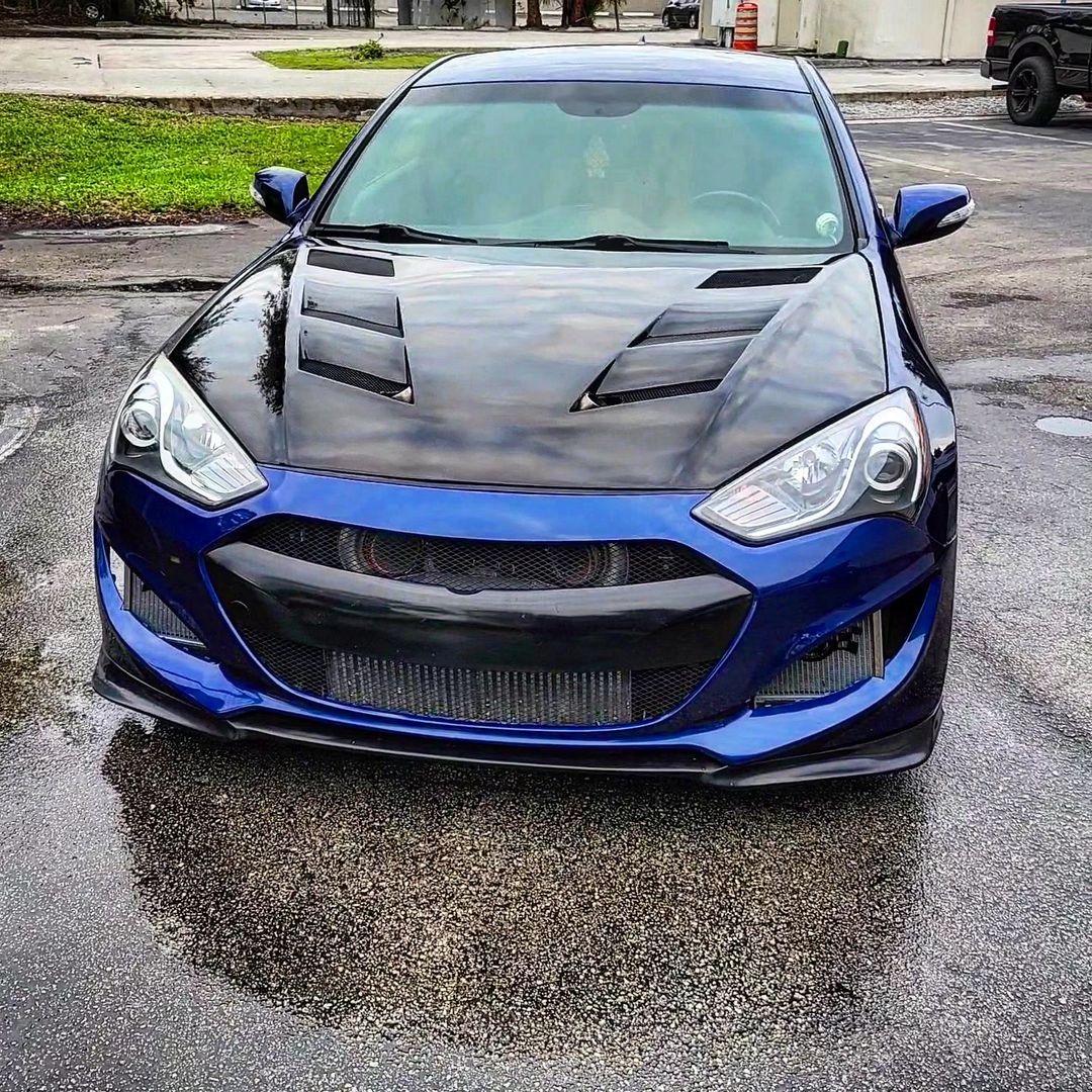 2013-2016 Hyundai Genesis Coupe Front Lip - Elite Style Garage